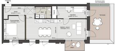 Plantegning for: Bolig 086 <wbr> Helsinkigade 7, 4. 2
